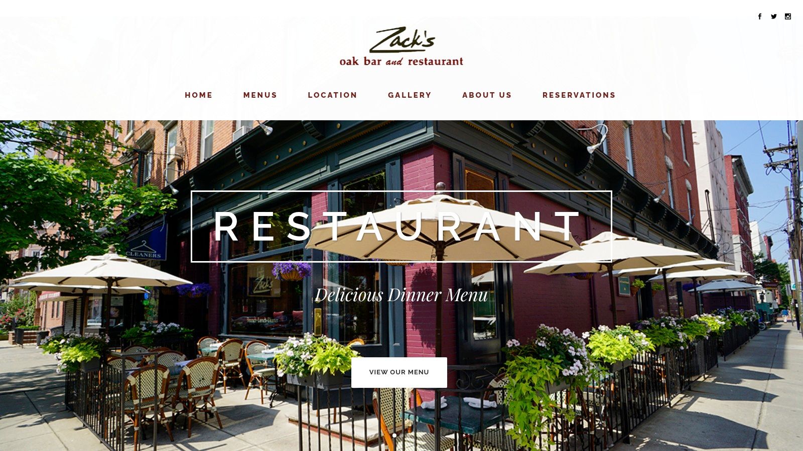 Zack’s Oak Bar & Restaurant