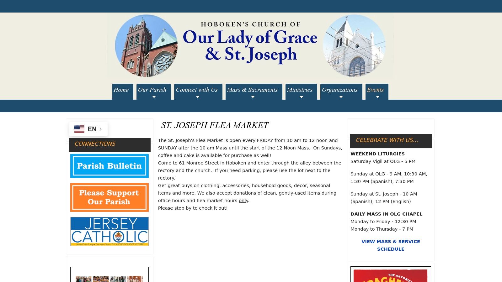 St. Joseph’s Flea Market (Our Lady of Grace / St. Joseph)