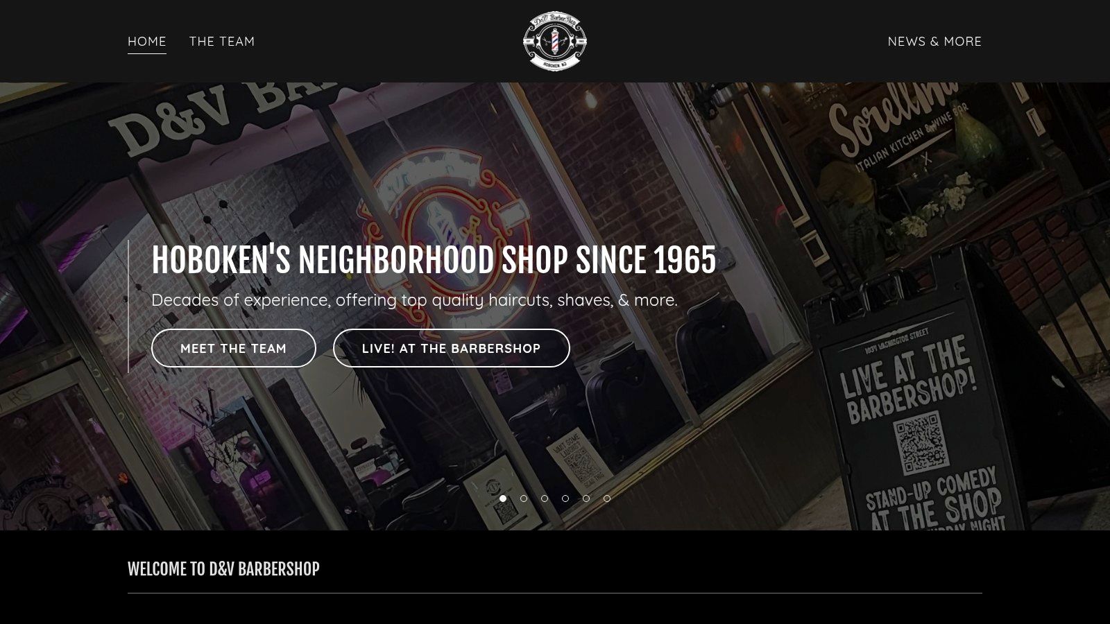 Live at the Barbershop (D&V Barbershop)