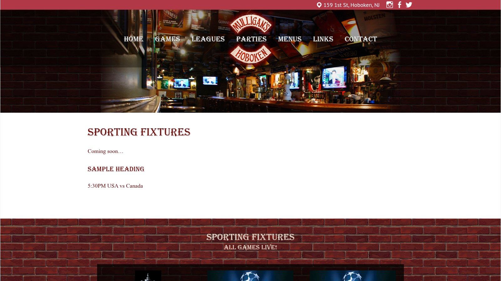 Mulligan’s Pub – Sunday Match‑Day Watch Spot