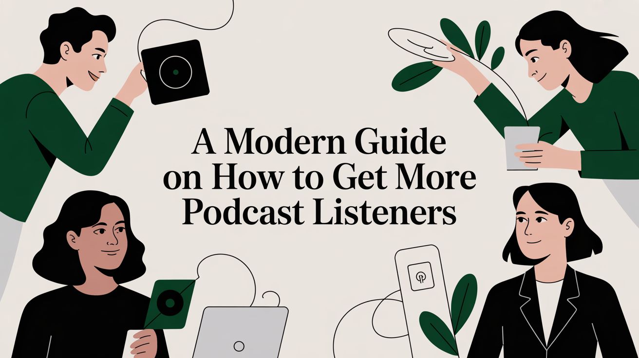 A Modern Guide on How to Get More Podcast Listeners