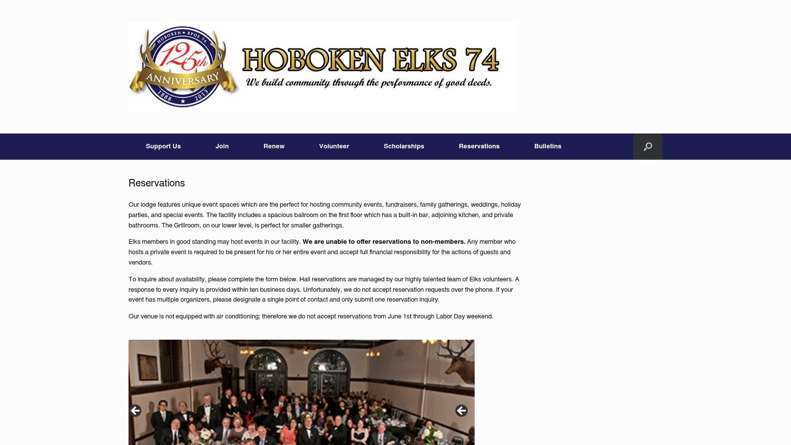 Hoboken Elks Lodge No. 74 (Main Ballroom)